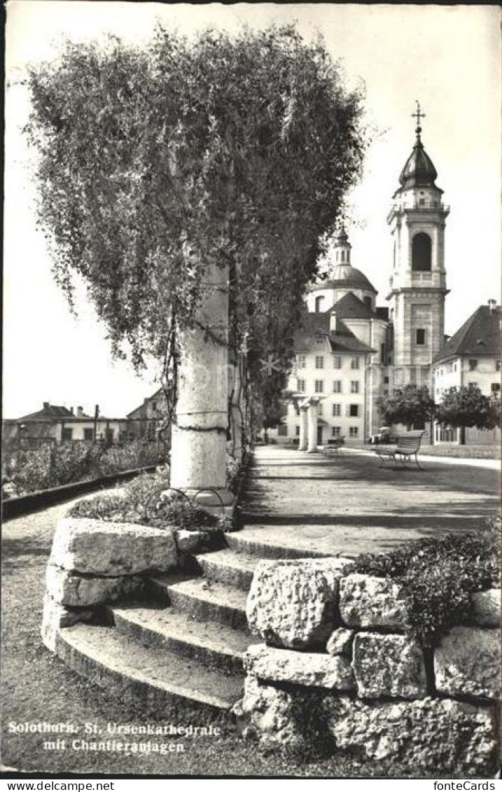 11988384 Solothurn St Ursenkathedrale Chantieranlagen Solothurn - Autres & Non Classés