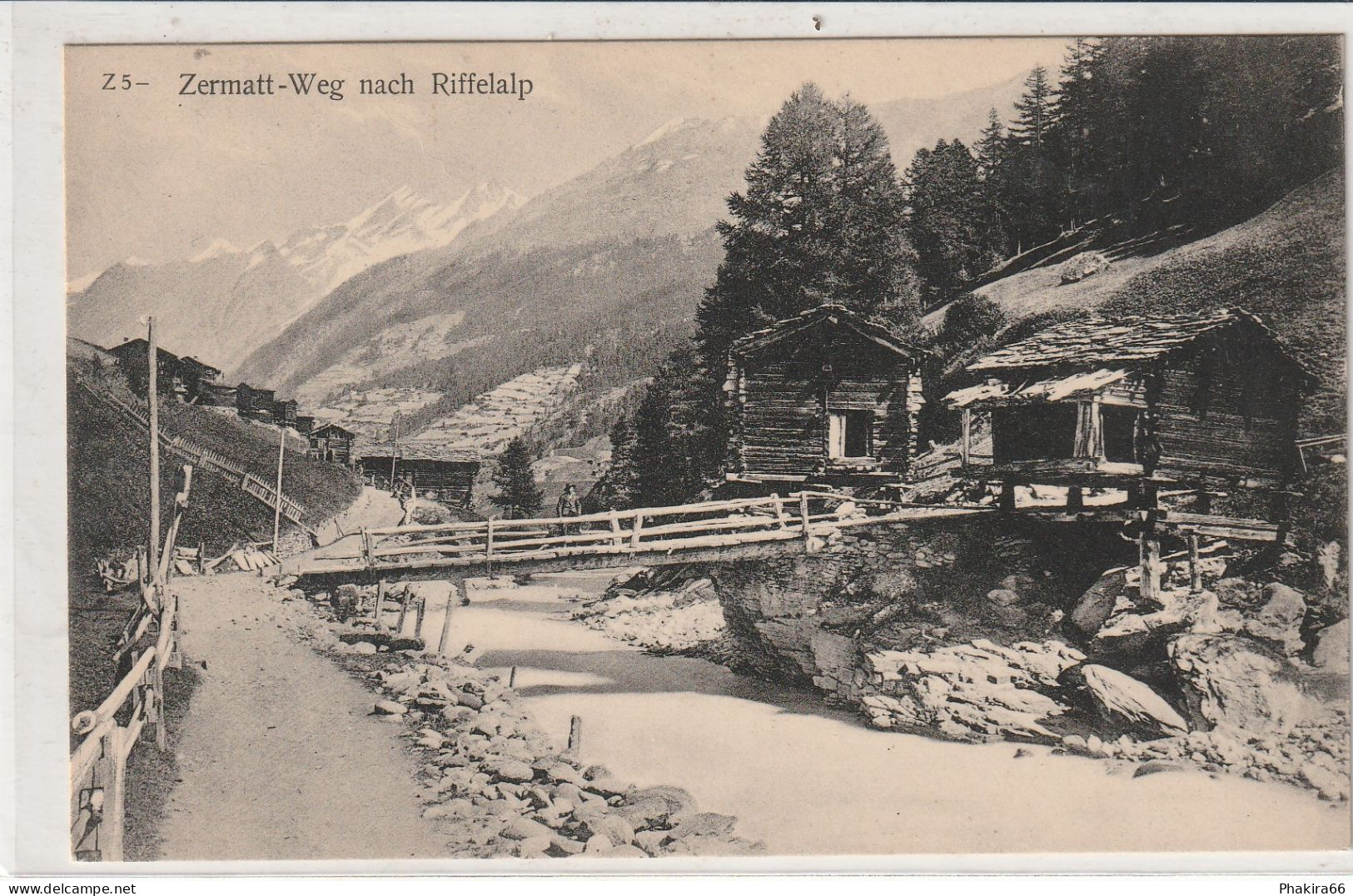 ZEMATT-WEG NACH RIFFELWALD - Zermatt