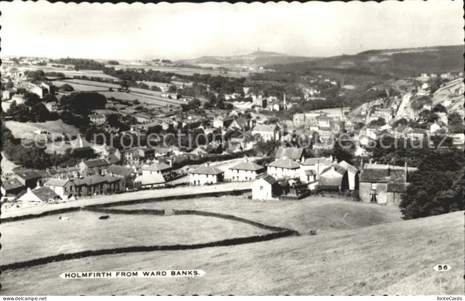 11986873 Holmfirth From Ward Banks Kirklees - Autres & Non Classés