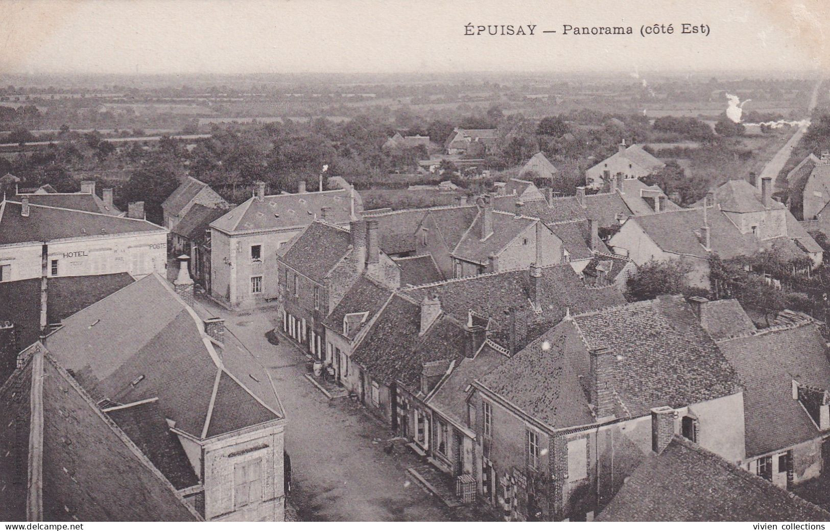 Epuisay (41 Loir Et Cher) Panorama Côté Est - édit. Beauchamp - Sonstige & Ohne Zuordnung