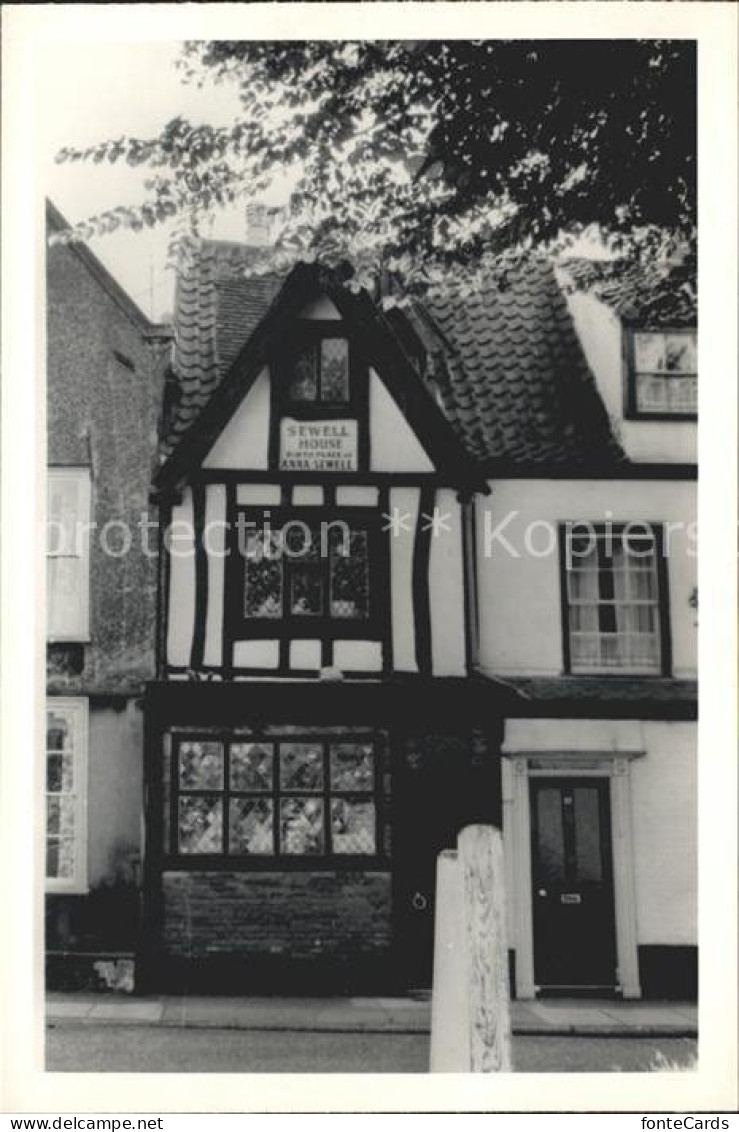 11986455 Great Yarmouth Sewell House Geburtshaus Anna Sewell  - Sonstige & Ohne Zuordnung