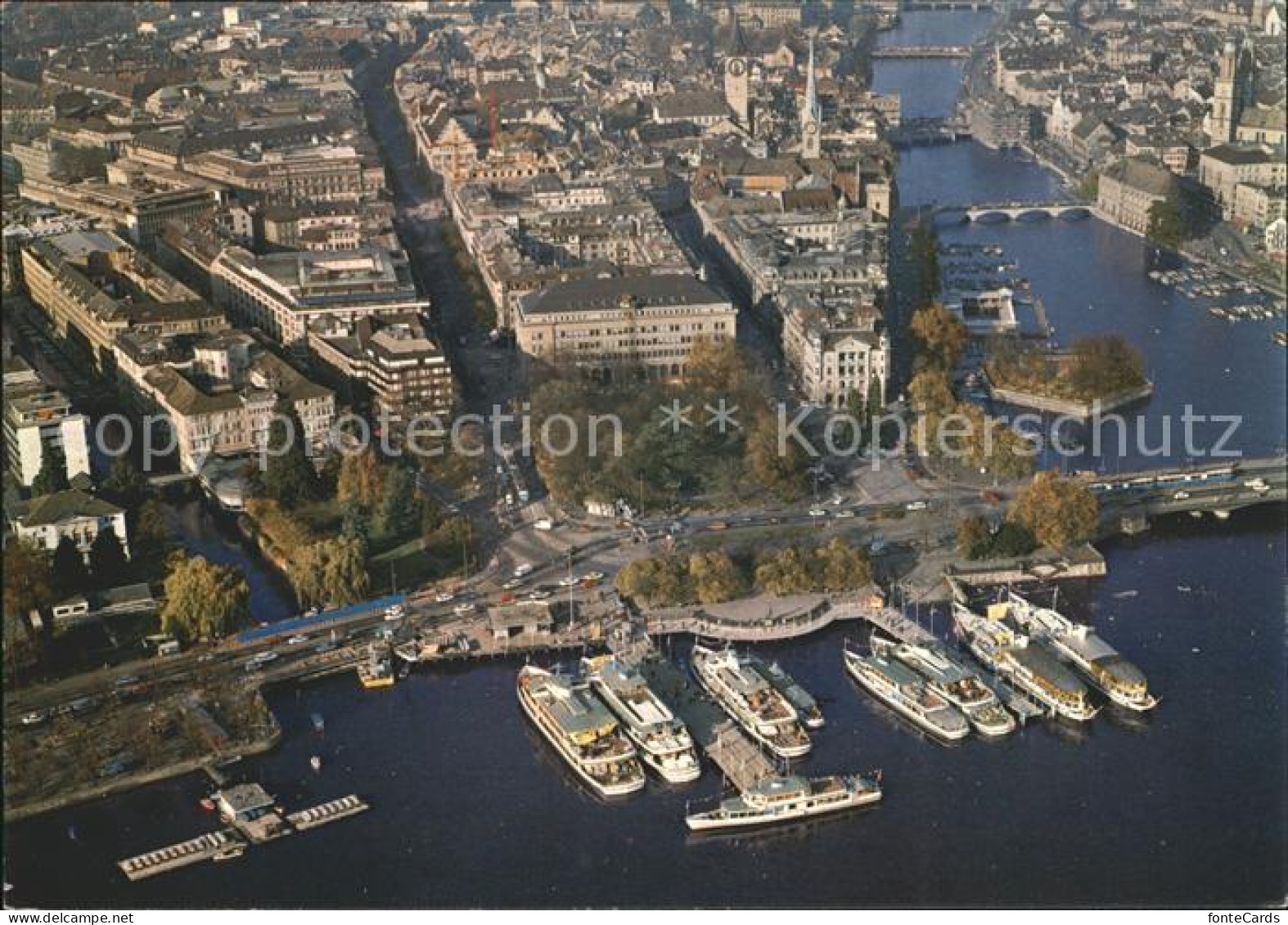 11986304 Zuerich Buerkliplatz Fliegeraufnahme Zuerich - Altri & Non Classificati