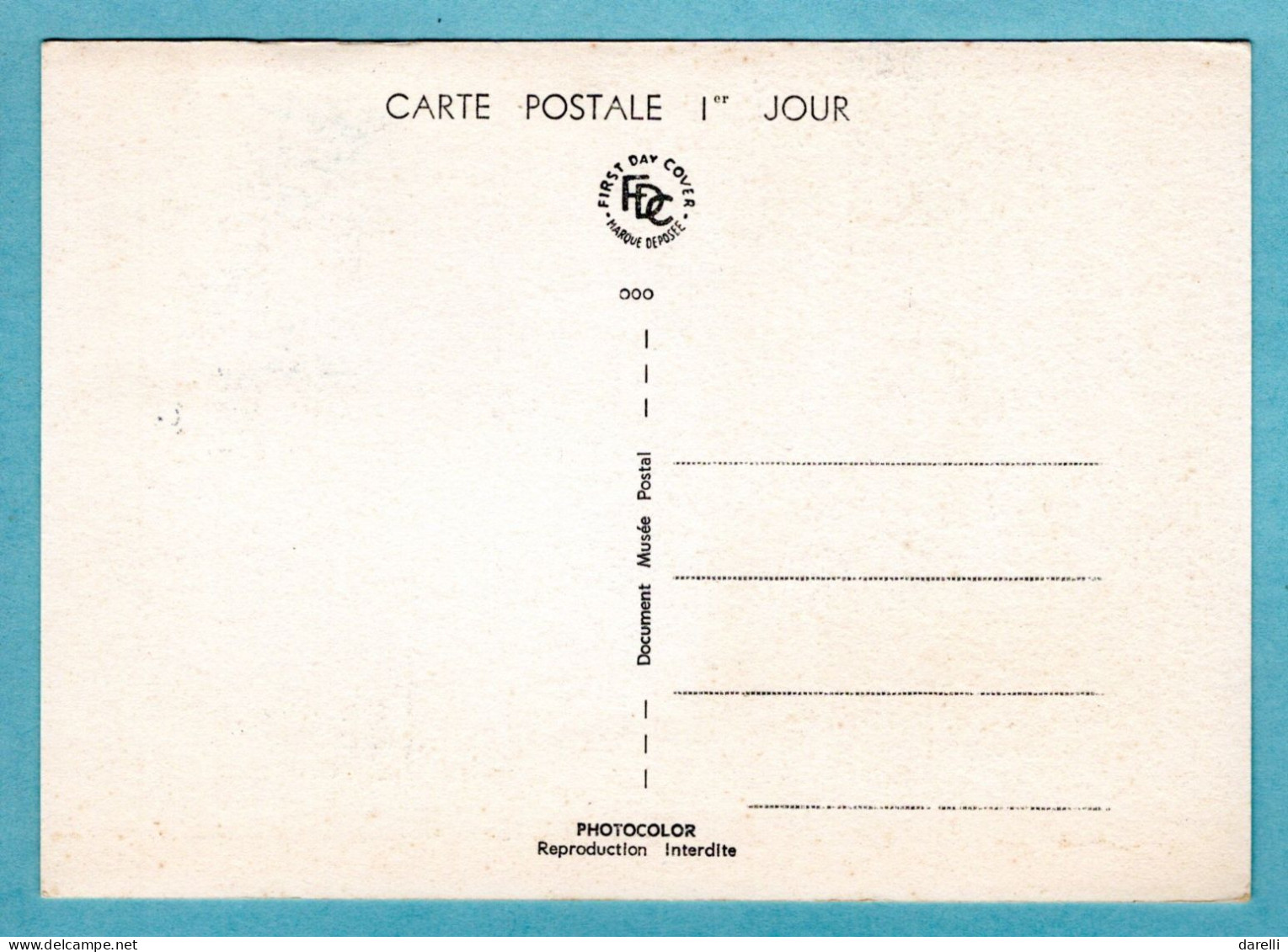 Carte Maximum 1964 - Journée Du Timbre 1964 - YT 1406 - Paris - 1960-1969