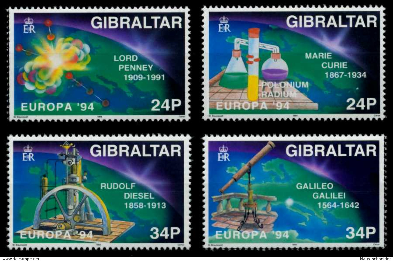GIBRALTAR Nr 683-686 Postfrisch S00C1B2 - Gibraltar