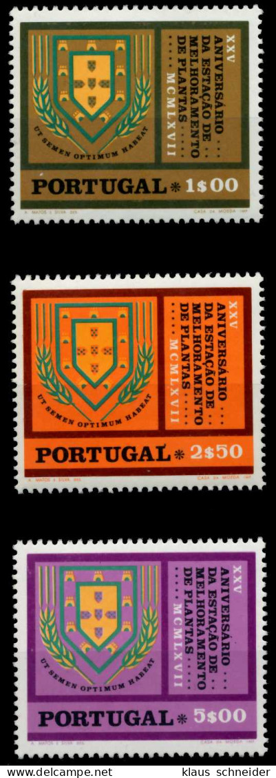 PORTUGAL Nr 1102-1104 Postfrisch X7E022A - Unused Stamps