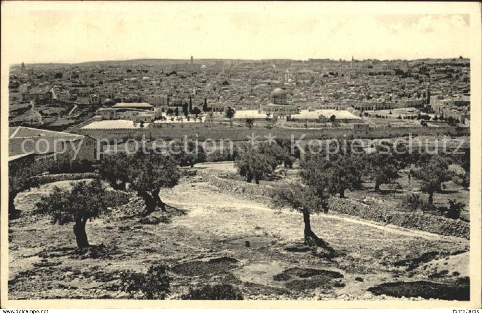 11984606 Jerusalem Yerushalayim Panorama View  - Israel