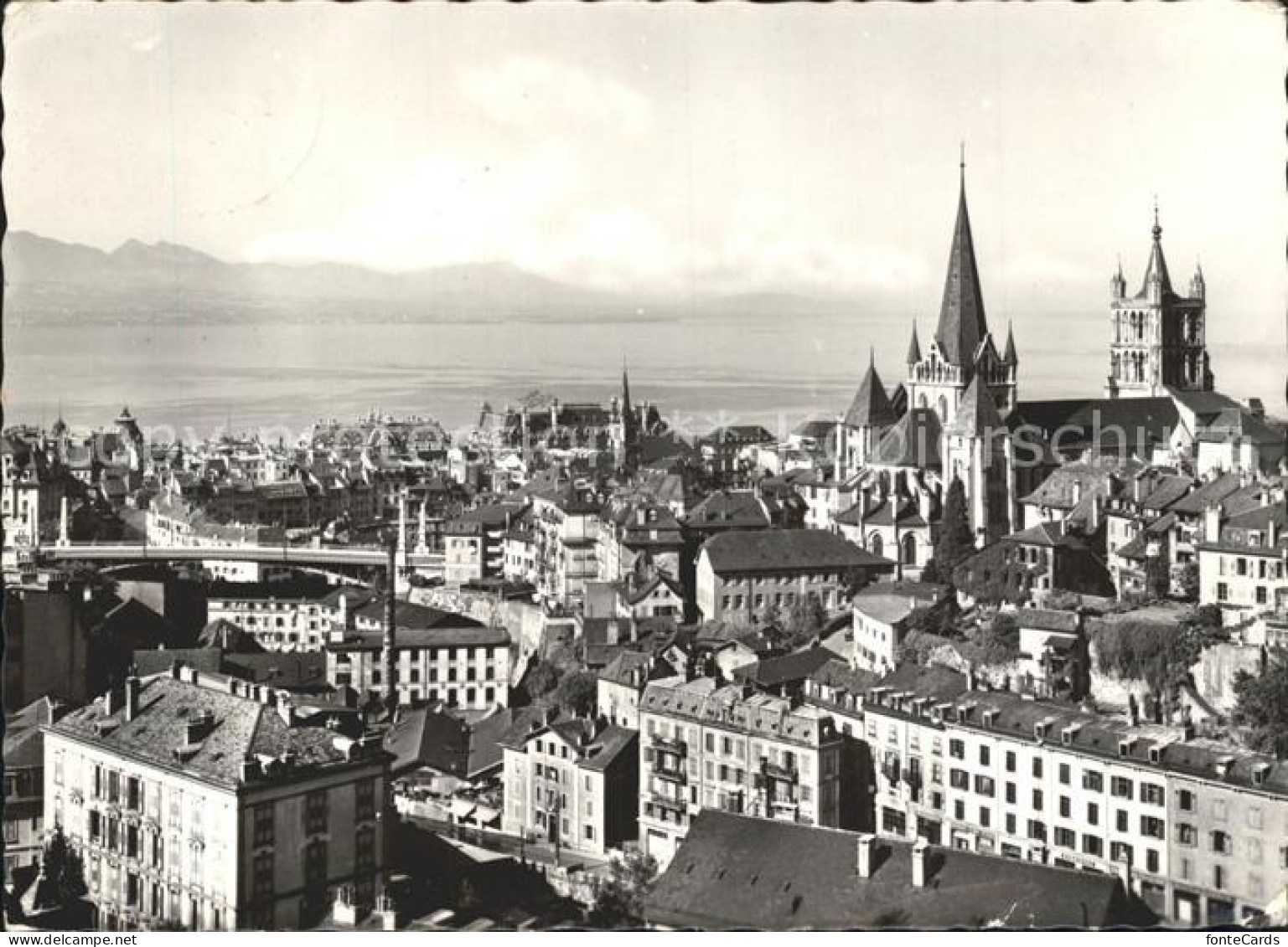 11984212 Lausanne VD Pont Bessieres Cathedrale Lausanne - Other & Unclassified