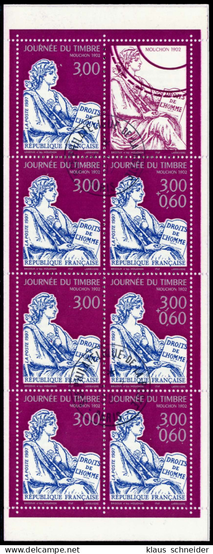 FRANKREICH MARKENHEFT Nr MH44 3193C-3194C ZENT S01AEFA - Stamp Day