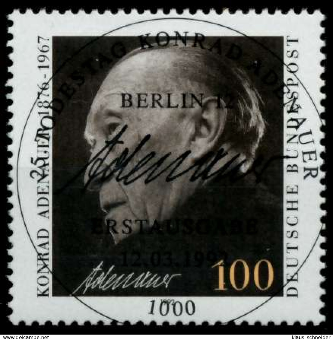 BRD 1992 Nr 1601 Zentrisch Gestempelt X83050A - Used Stamps