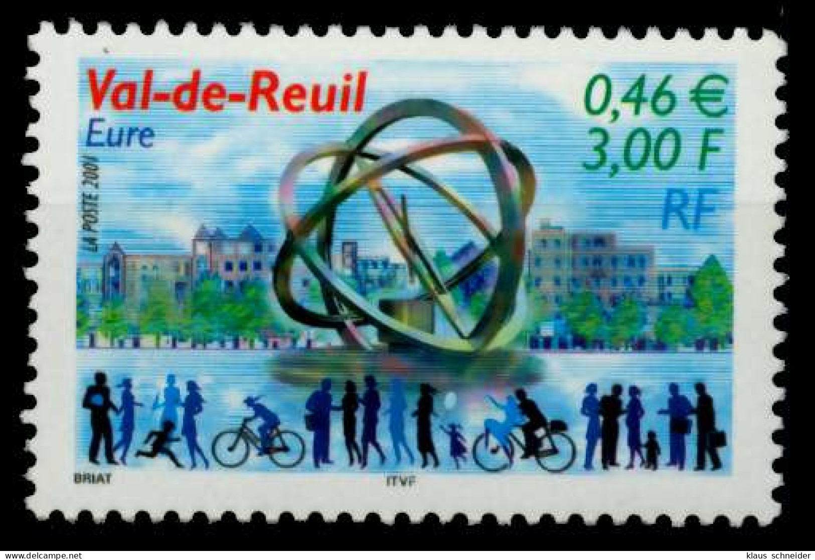 FRANKREICH 2001 Nr 3566 Postfrisch S01CF3A - Unused Stamps