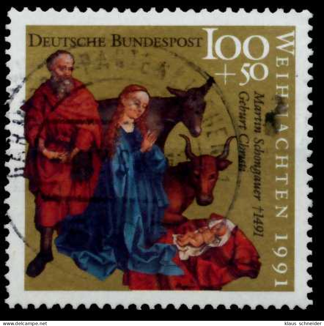 BRD 1991 Nr 1581 Zentrisch Gestempelt X847A0E - Used Stamps