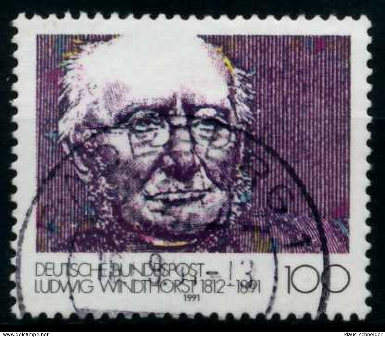 BRD 1991 Nr 1510 Zentrisch Gestempelt X84B53A - Used Stamps