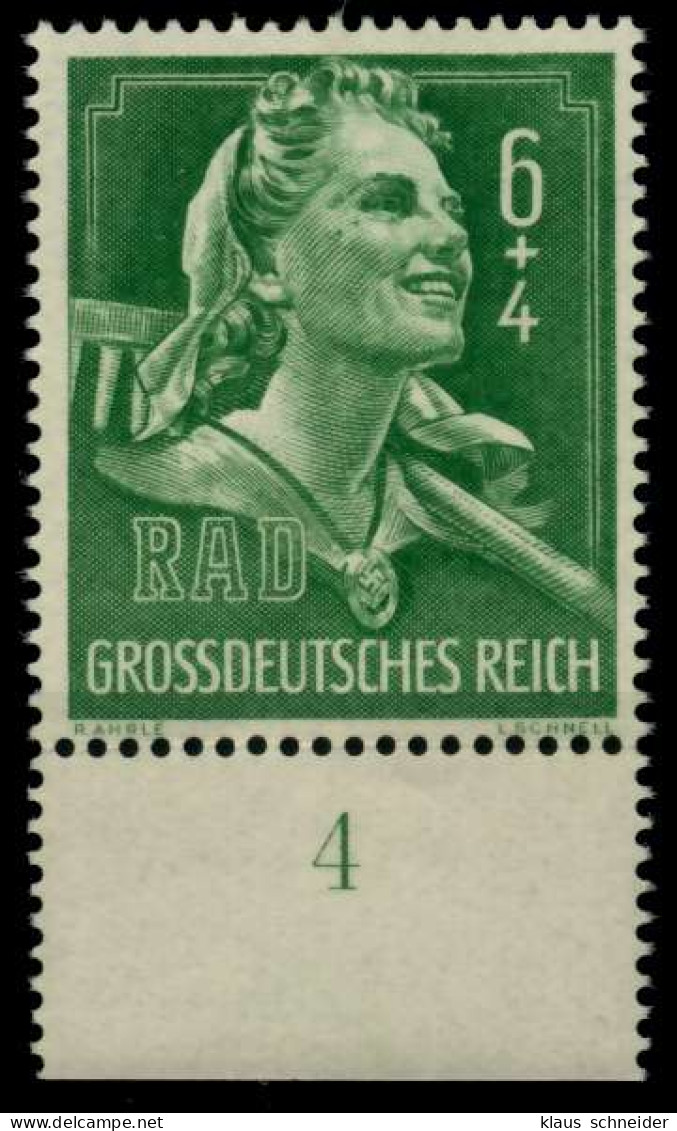 3. REICH 1944 Nr 894 Postfrisch URA X8548FA - Ungebraucht