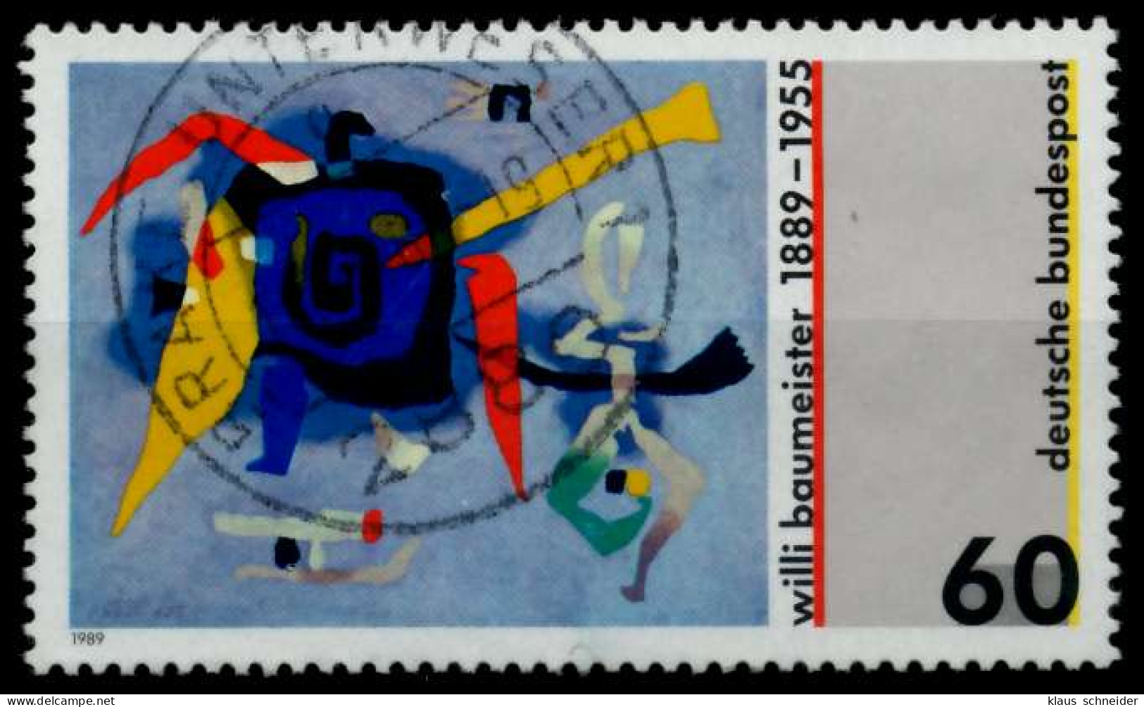 BRD 1989 Nr 1403 Zentrisch Gestempelt X86DB56 - Used Stamps