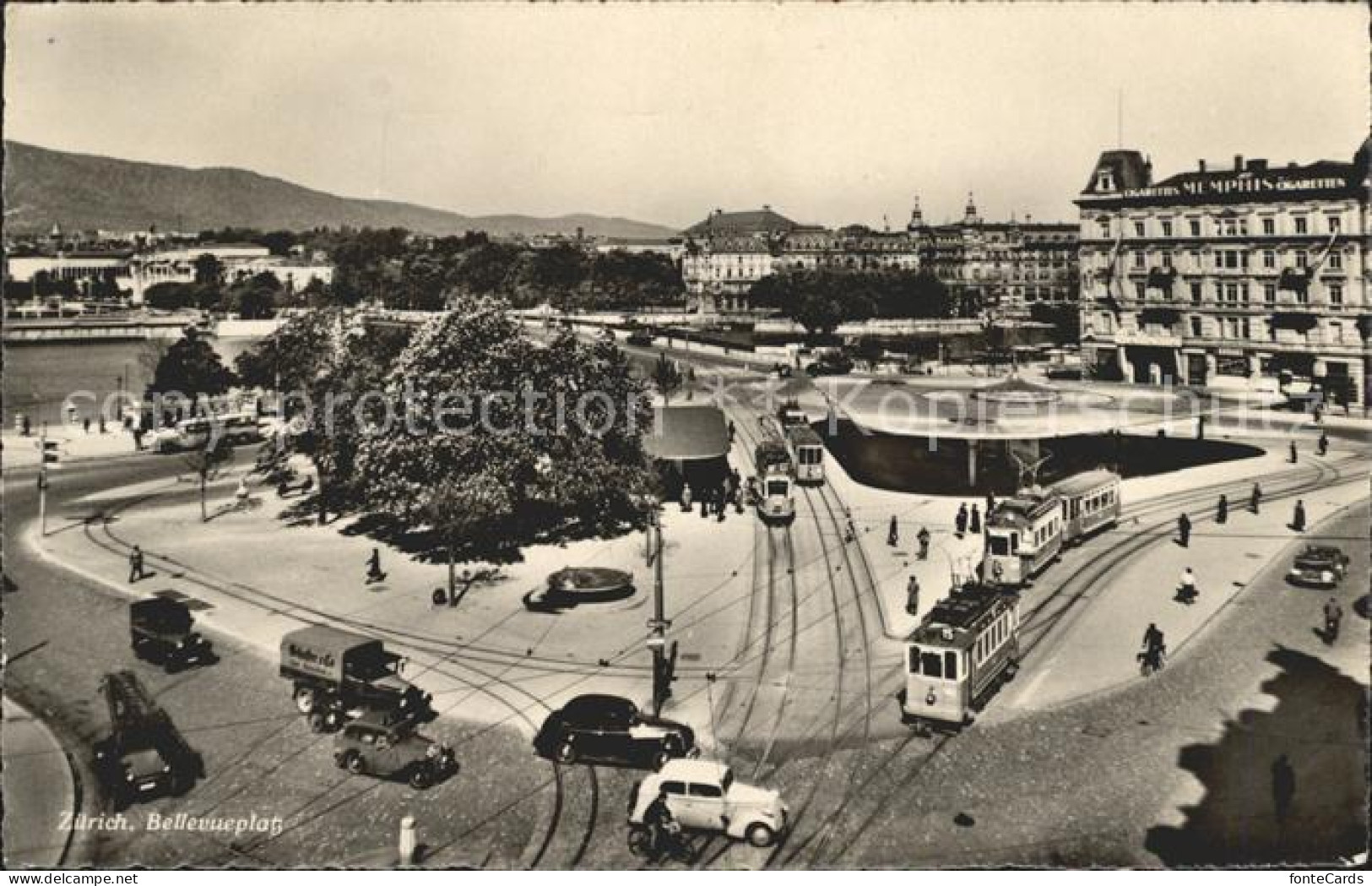 11982411 Zuerich Bellevueplatz Strassenbahn  Zuerich - Altri & Non Classificati