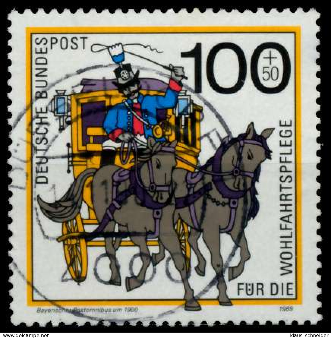 BRD 1989 Nr 1439 Zentrisch Gestempelt X86E112 - Used Stamps