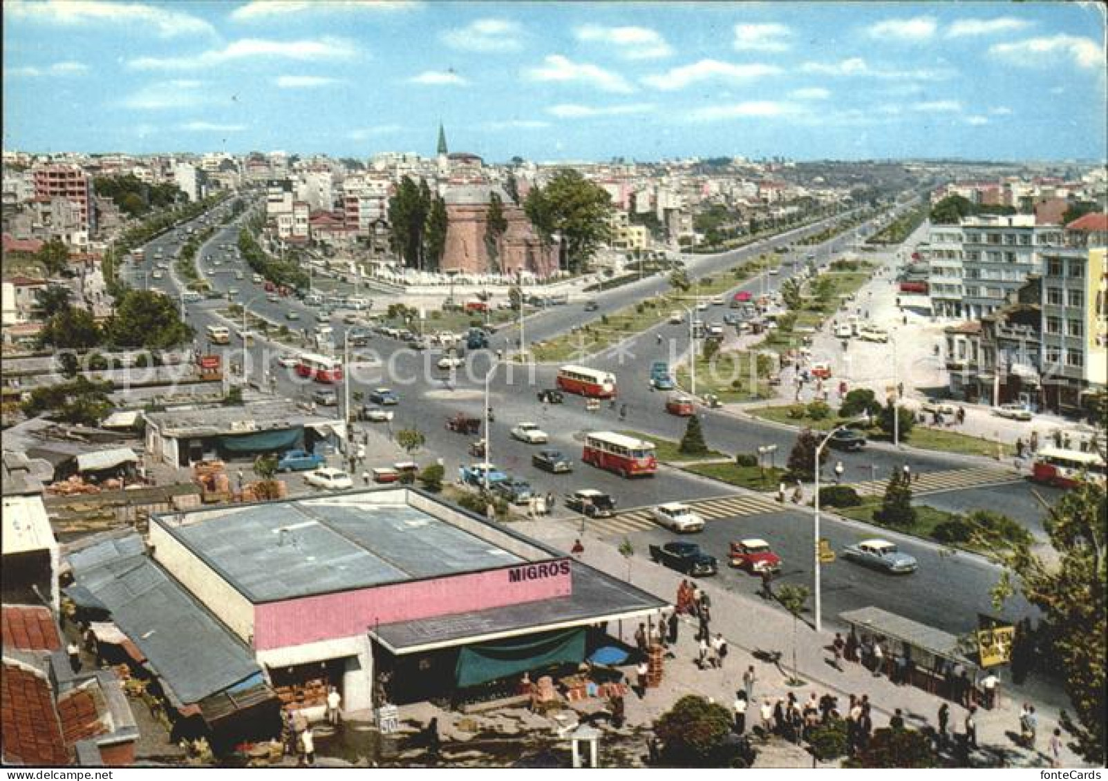 11981225 Istanbul Constantinopel Aksaray Vatan Ve Millet Caddeleri  - Türkei