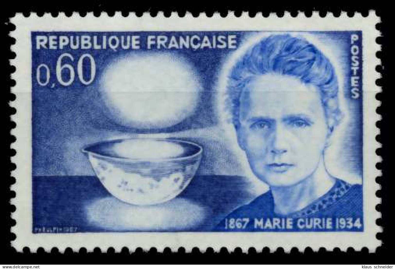 FRANKREICH 1967 Nr 1600 Postfrisch S0281C6 - Unused Stamps