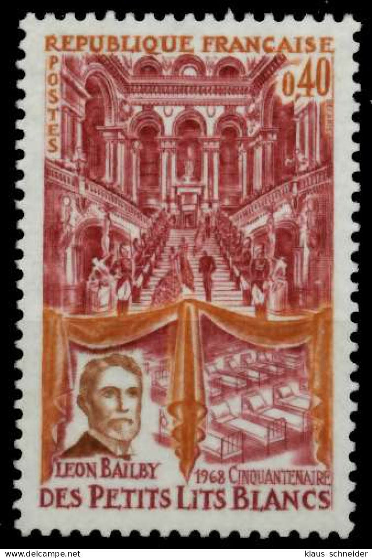 FRANKREICH 1968 Nr 1641 Postfrisch S028336 - Unused Stamps