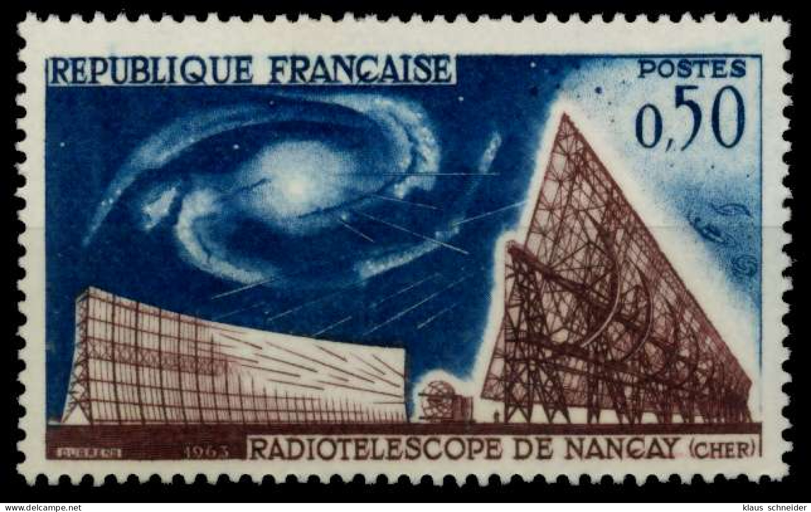 FRANKREICH 1963 Nr 1443 Postfrisch S028C52 - Unused Stamps