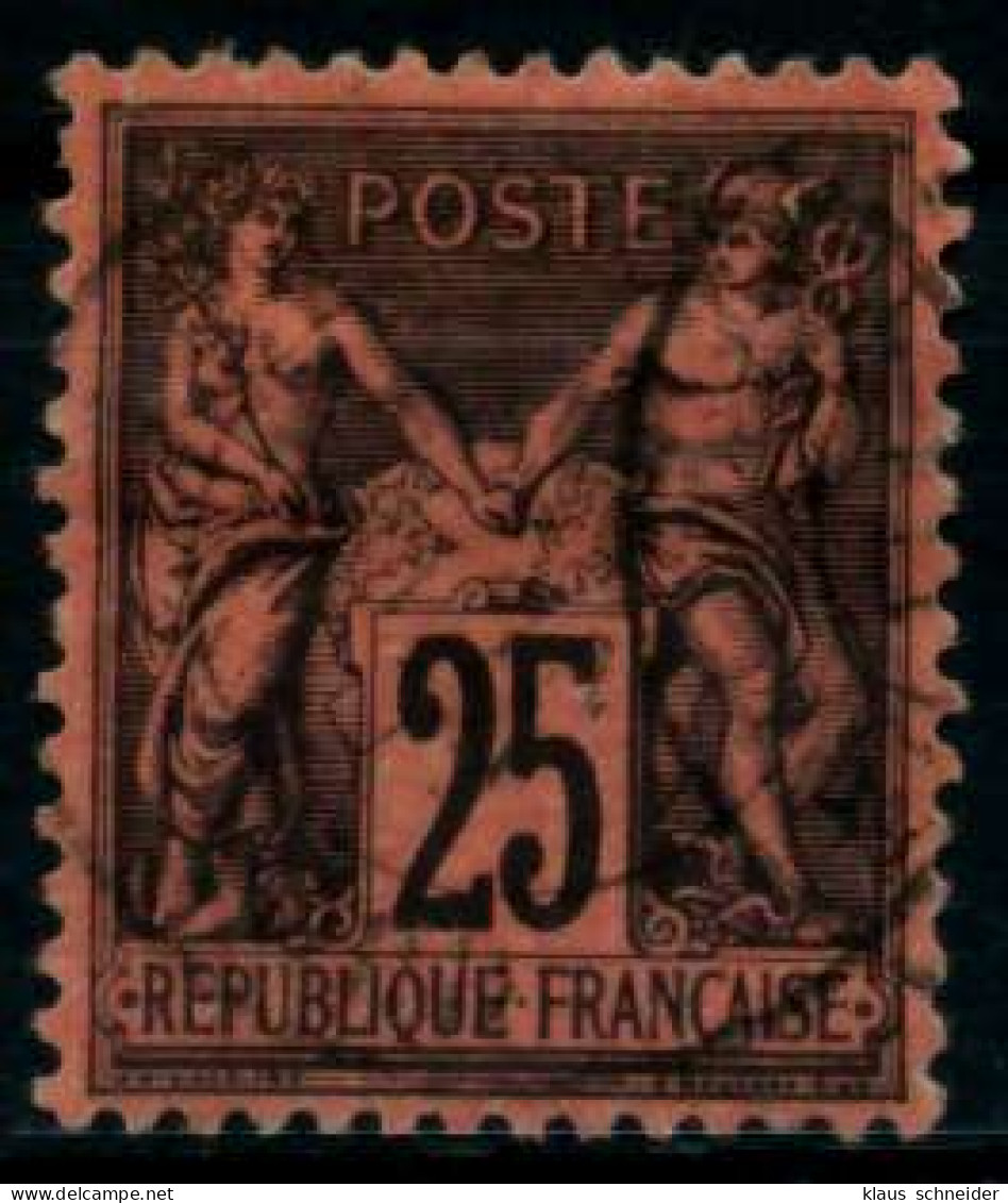 FRANKREICH 1877 Nr 74 Zentrisch Gestempelt X89454A - Other & Unclassified