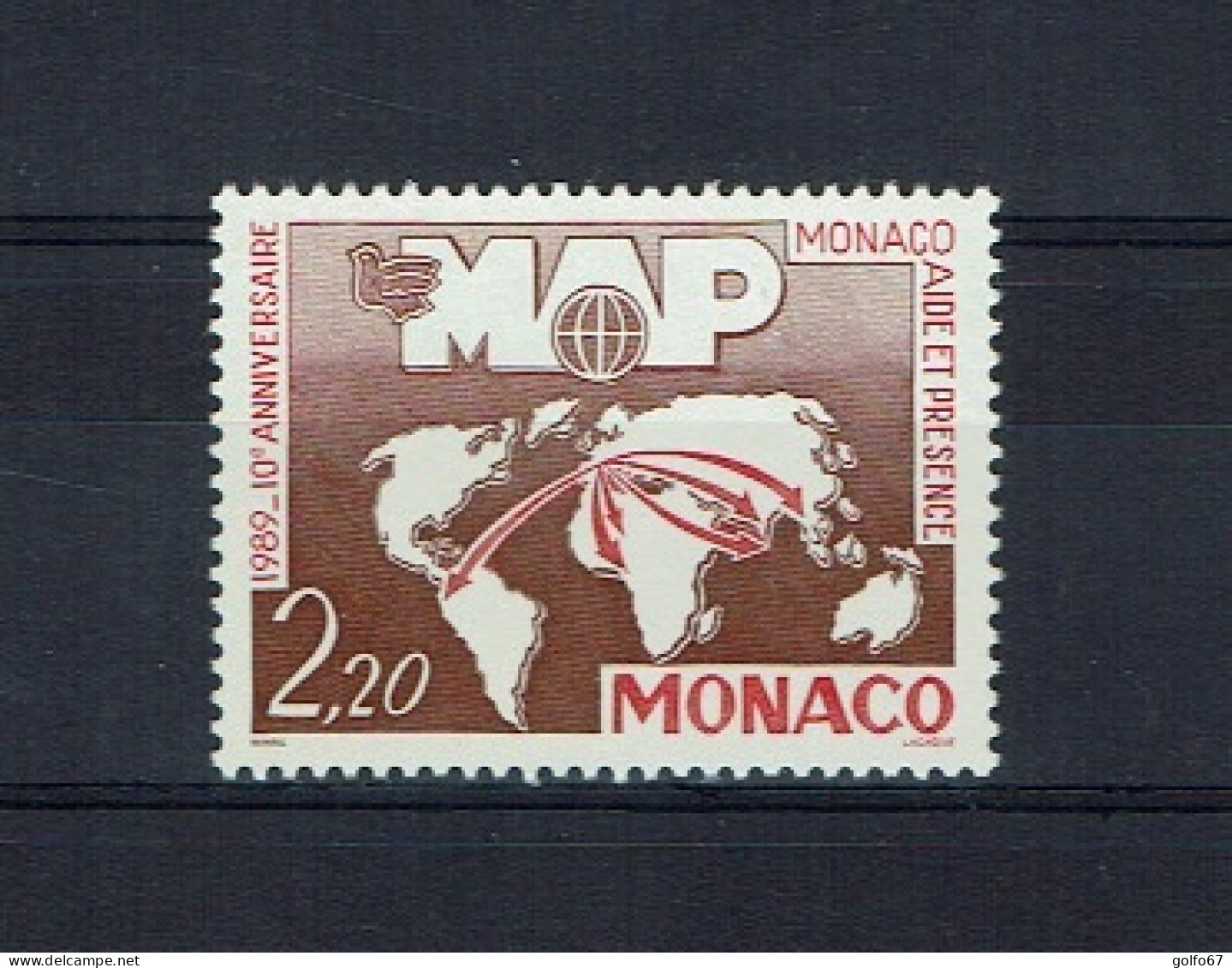 MONACO 1989 Y&T N° 1704 NEUF** - Unused Stamps