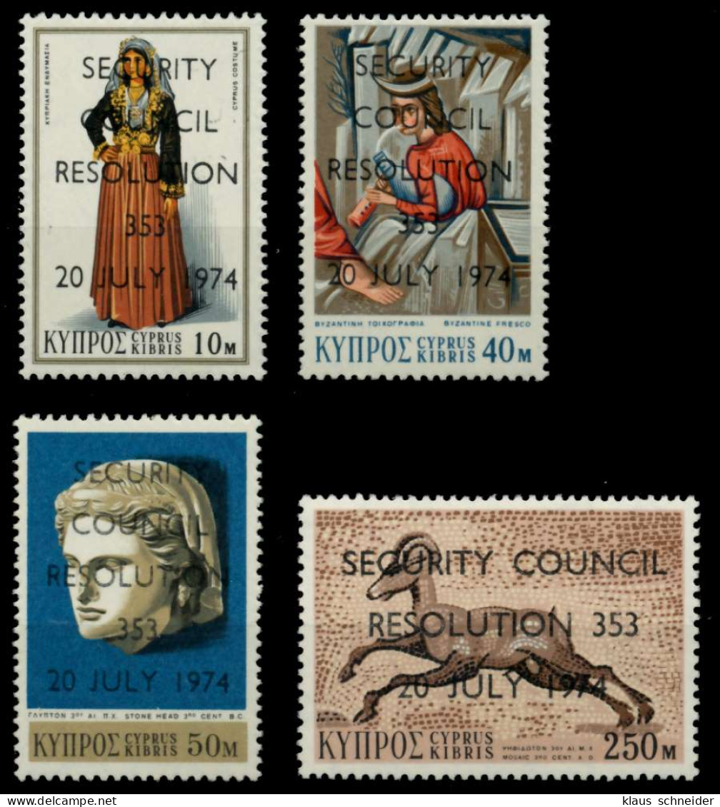 ZYPERN Nr 415-418 Postfrisch X9226F2 - Unused Stamps