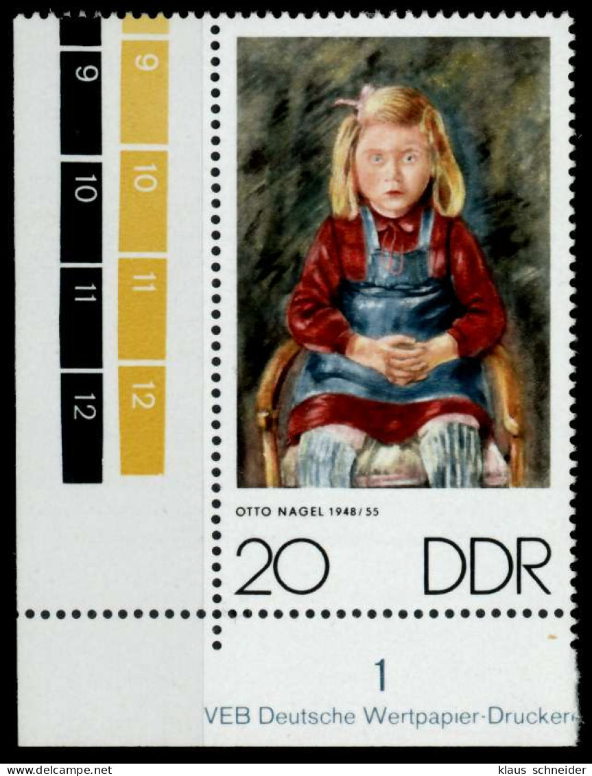 DDR 1970 Nr 1608 Postfrisch ECKE-ULI X94CE2A - Ungebraucht