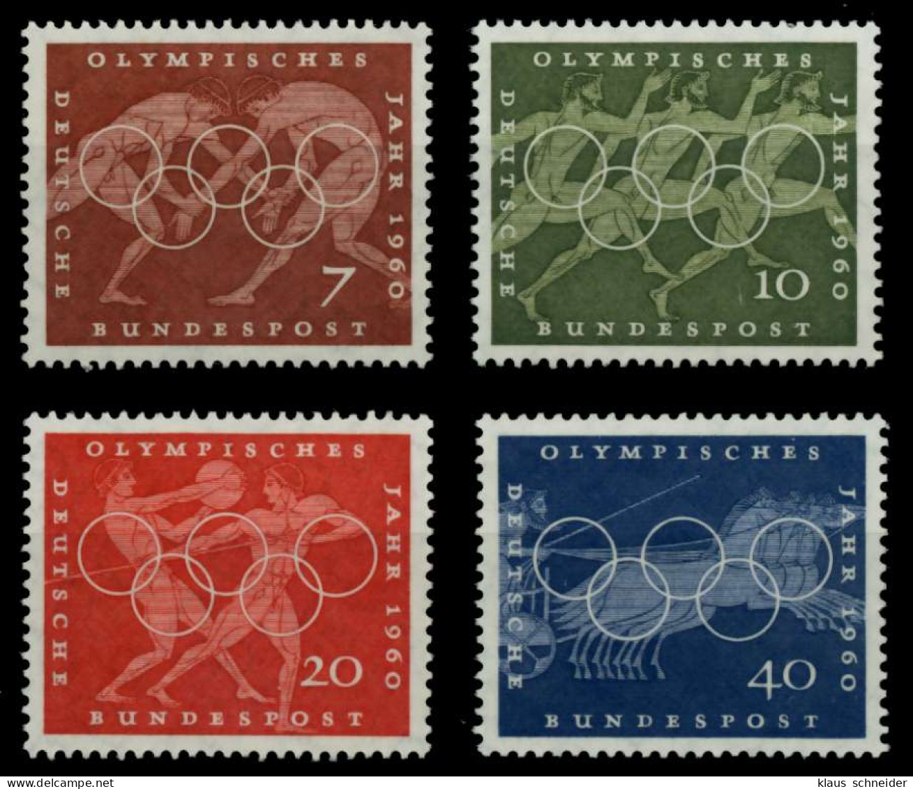 BRD 1960 Nr 332-335 Postfrisch S02D0C2 - Nuevos