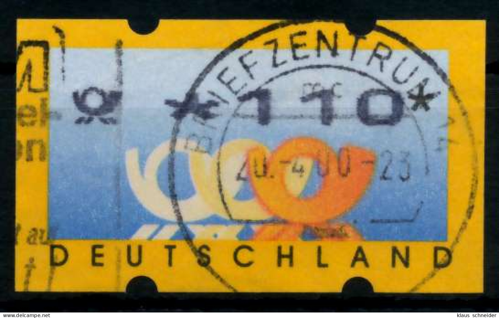 BRD ATM 1999 Nr 3-2-0110 Zentrisch Gestempelt X96DB86 - Timbres De Distributeurs [ATM]