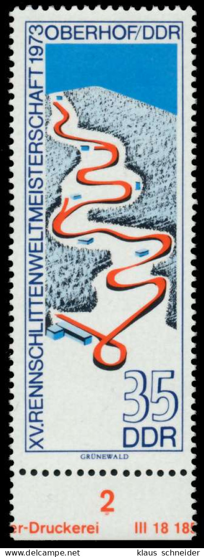 DDR 1973 Nr 1831 Postfrisch X67078E - Nuevos