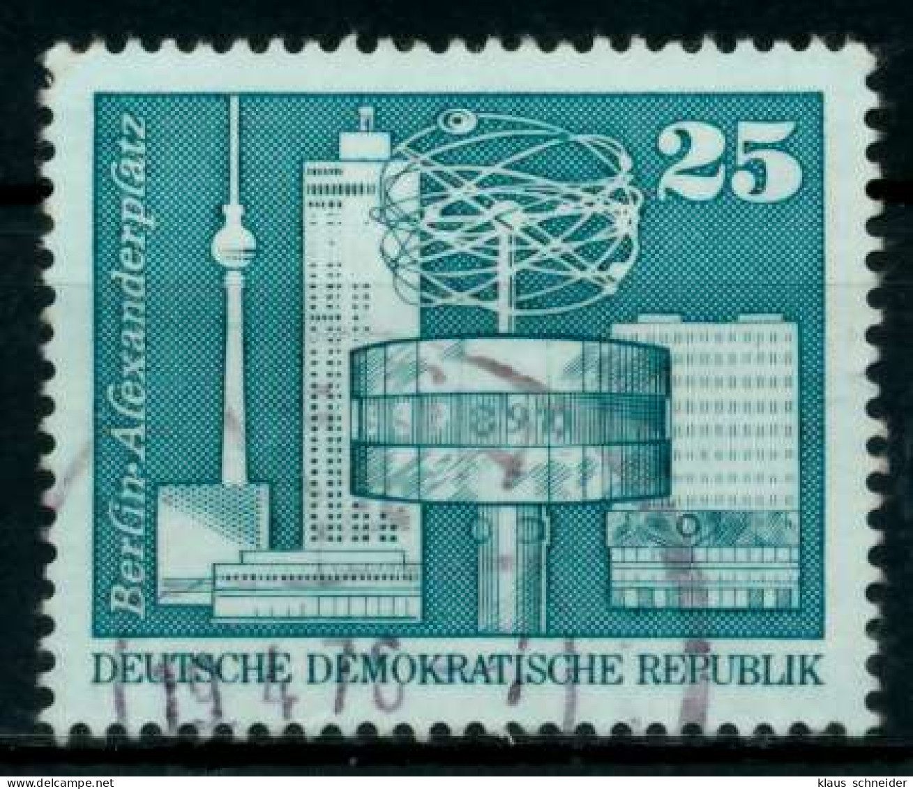 DDR DS AUFBAU IN DER Nr 1854 Gestempelt X6915CE - Used Stamps