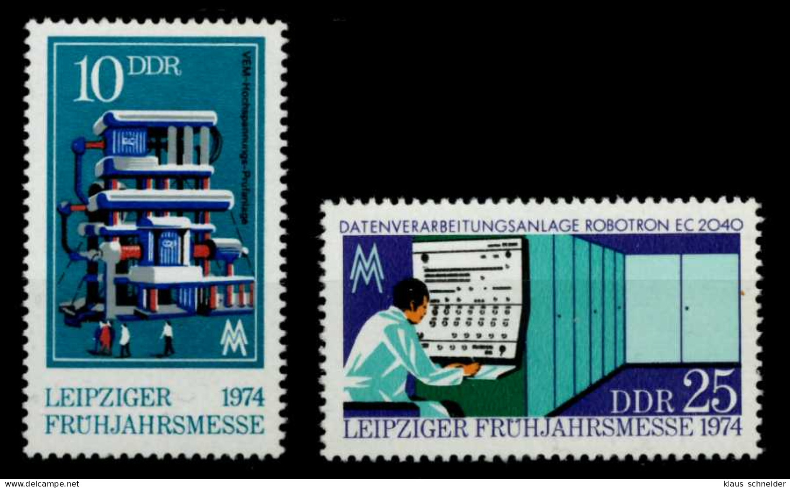 DDR 1974 Nr 1931-1932 Postfrisch S7C00DE - Unused Stamps
