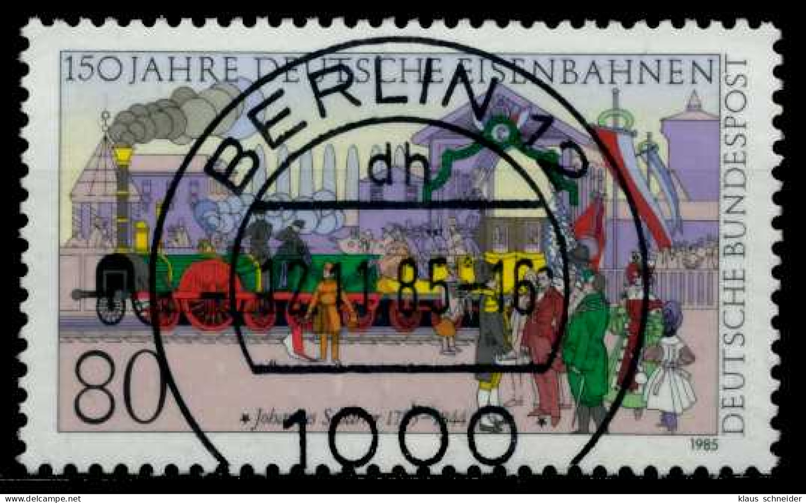 BRD 1985 Nr 1264 Zentrisch Gestempelt X697036 - Used Stamps