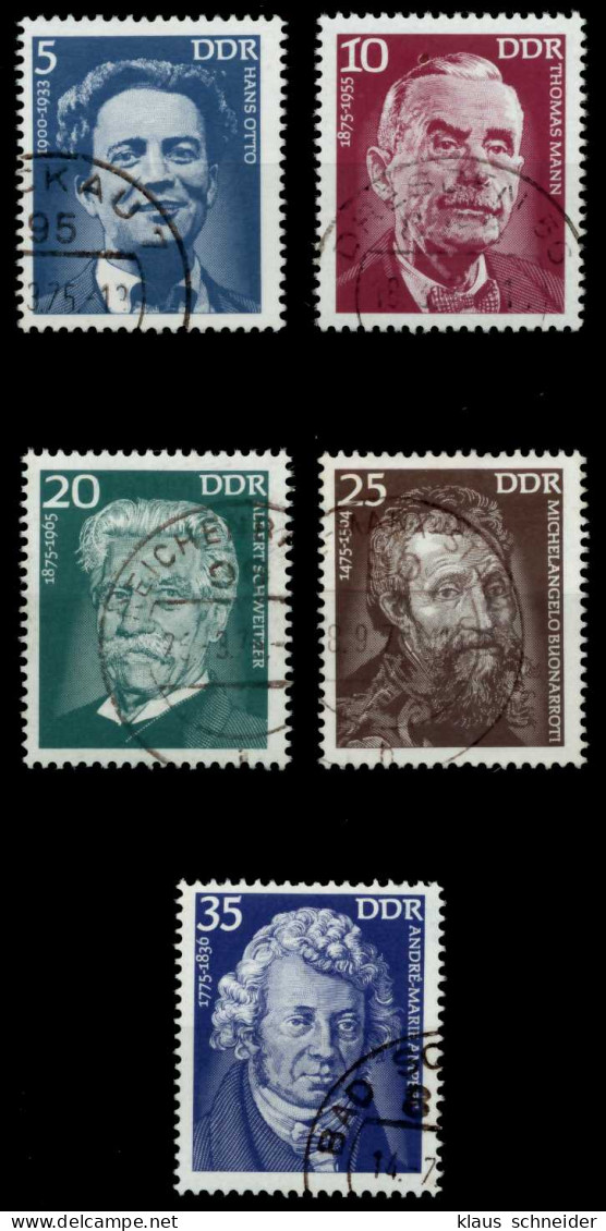 DDR 1975 Nr 2025-2029 Gestempelt X6996DE - Used Stamps