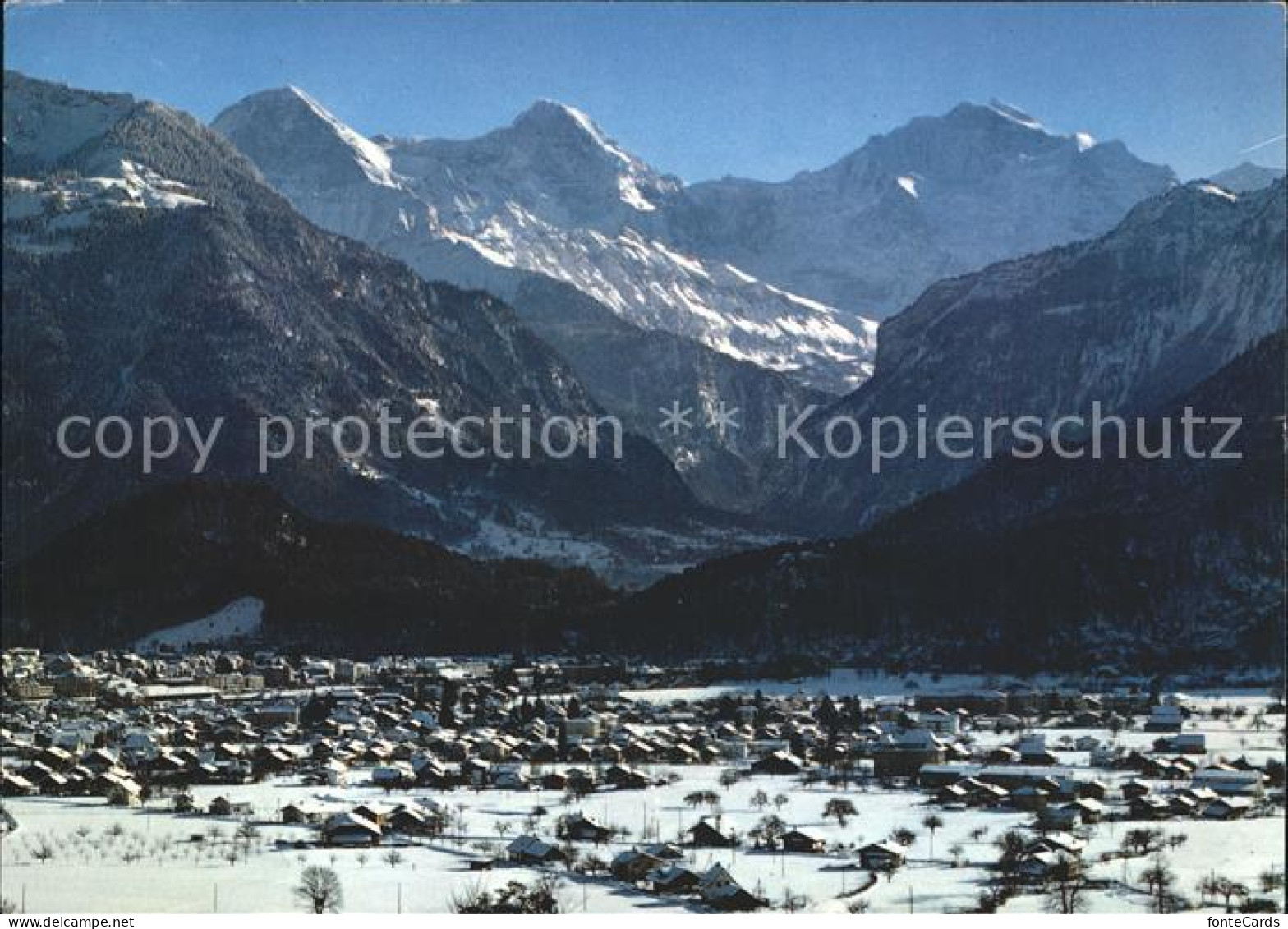 11979520 Interlaken BE Eiger Moench Jungfrau Interlaken - Other & Unclassified