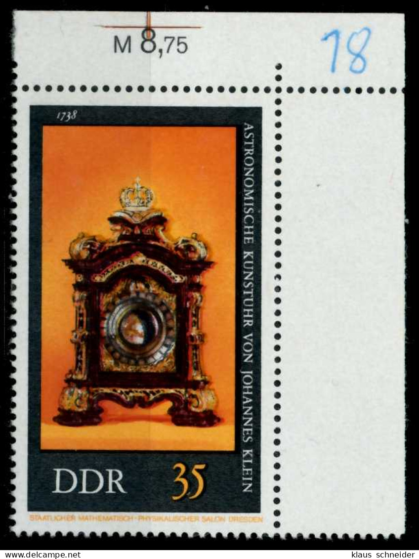 DDR 1975 Nr 2060 Postfrisch ECKE-ORE X6997F6 - Unused Stamps