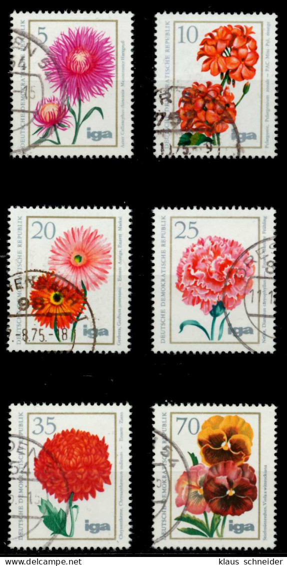 DDR 1975 Nr 2070-2075 Gestempelt X69990A - Used Stamps
