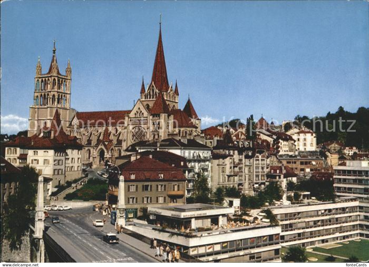 11979504 Lausanne VD Cathedrale Pont Bessieres Lausanne - Other & Unclassified
