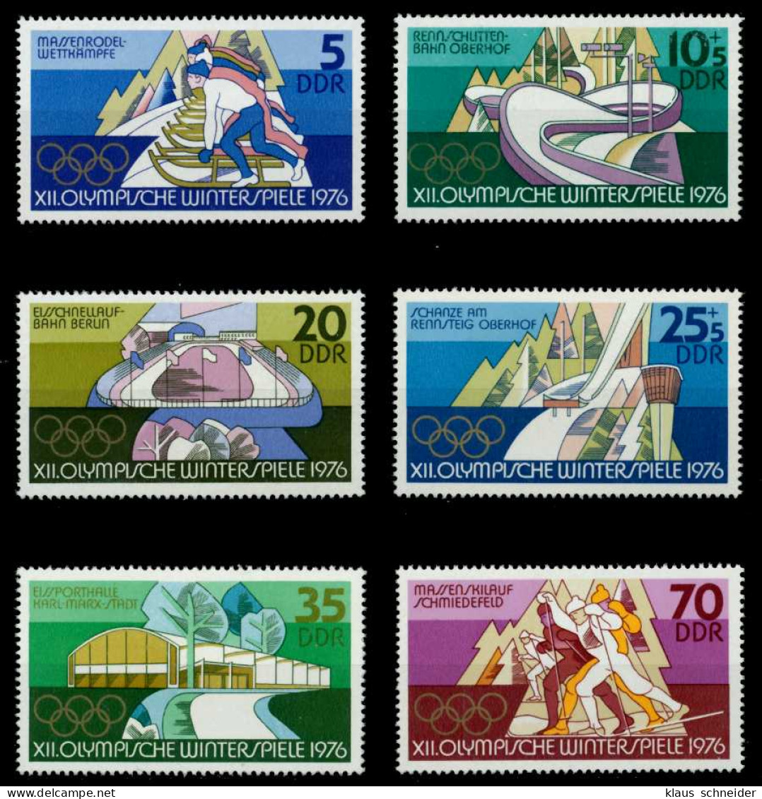DDR 1975 Nr 2099-2104 Postfrisch S0AE03A - Unused Stamps