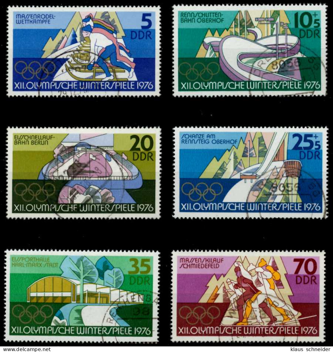 DDR 1975 Nr 2099-2104 Gestempelt X699BEE - Used Stamps