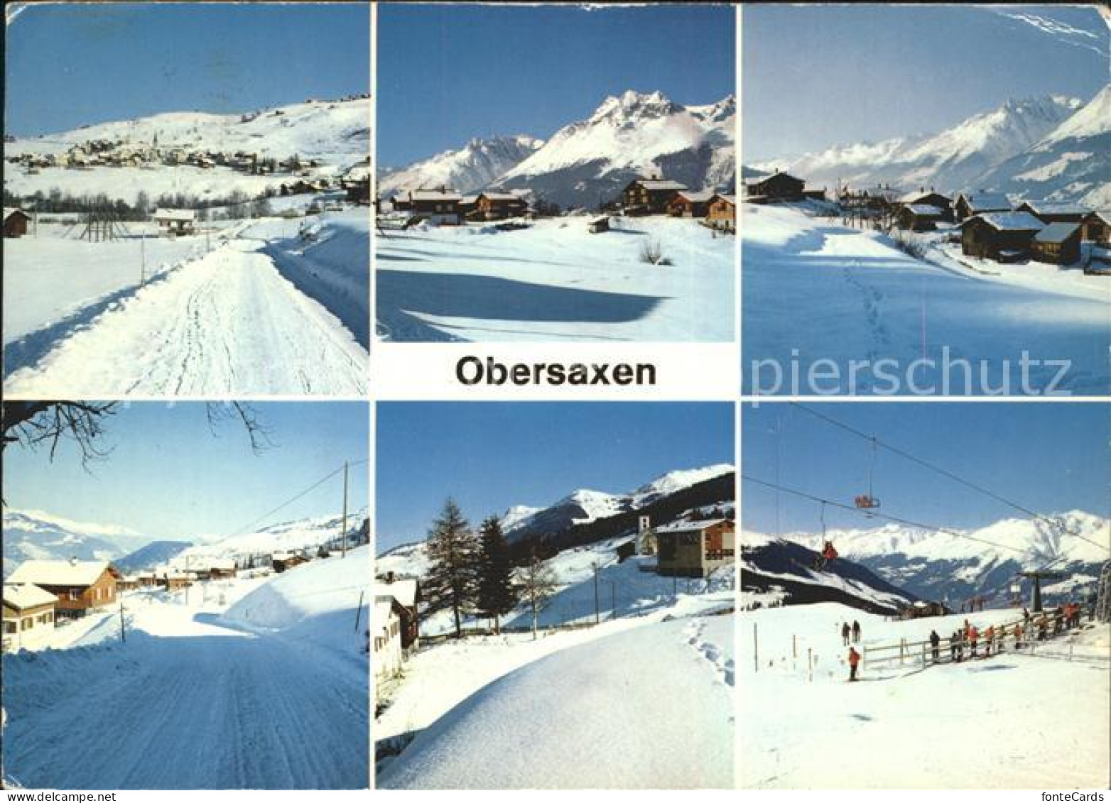 11979478 Obersaxen GR Meierhof Giraniga Brigelserhoerner Bellavarda St Martin Pi - Other & Unclassified