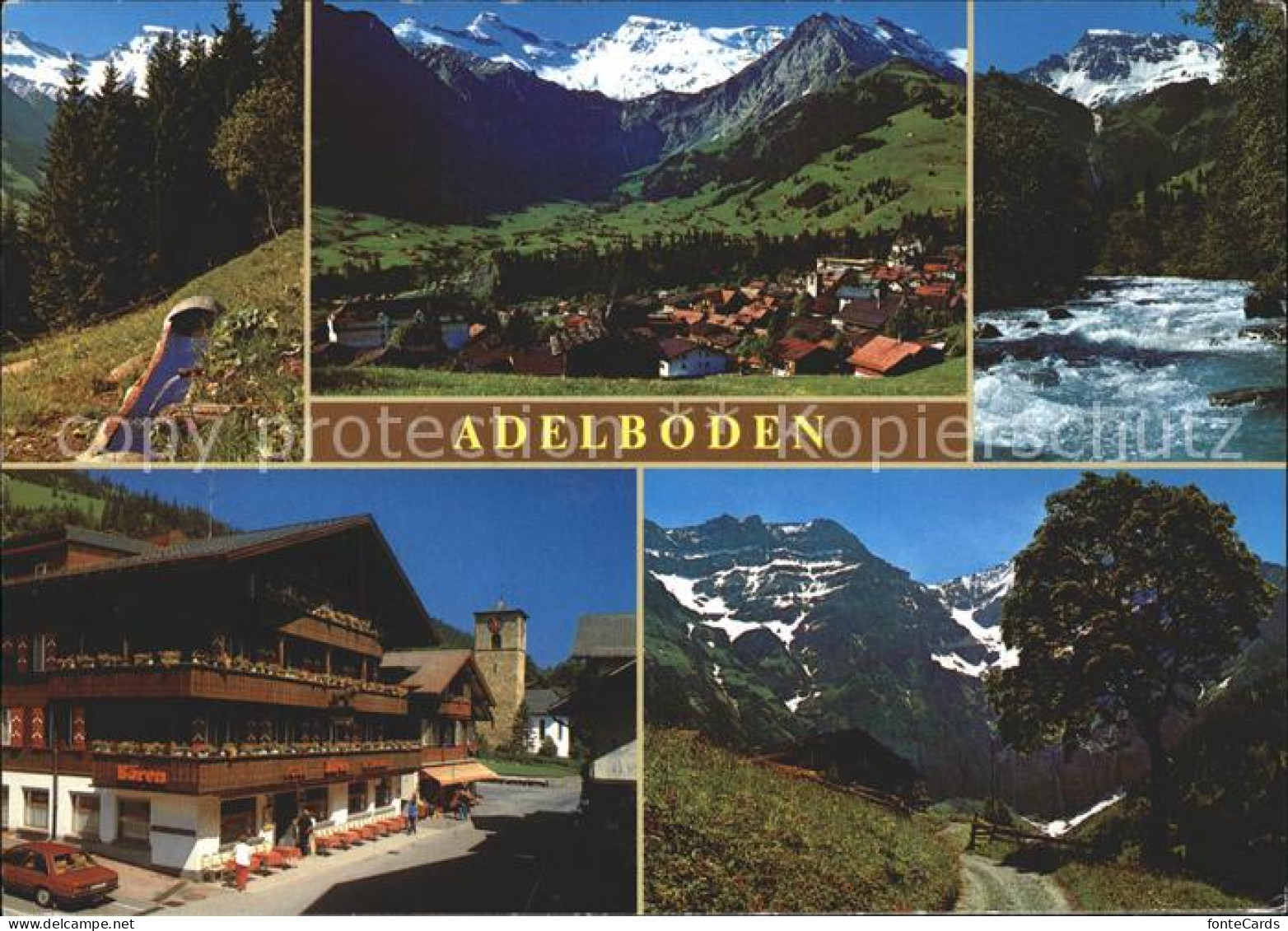 11979474 Adelboden Gasthof Baeren Wanderweg Alpen  Adelboden BE - Other & Unclassified