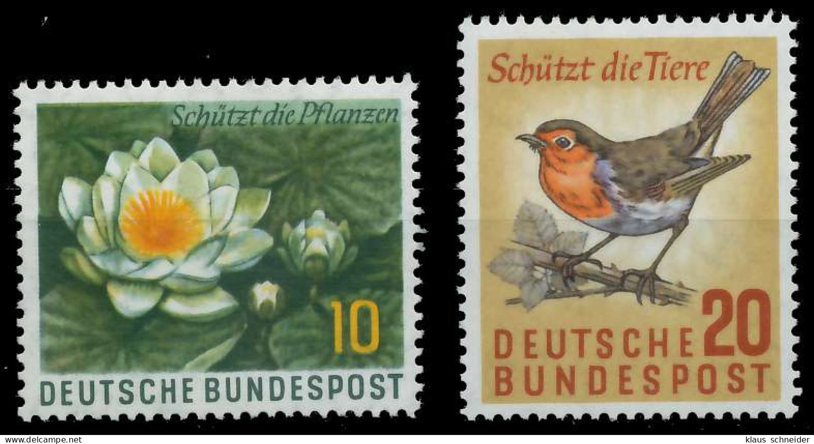 BRD BUND 1957 Nr 274-275 Postfrisch S1CDA36 - Ungebraucht
