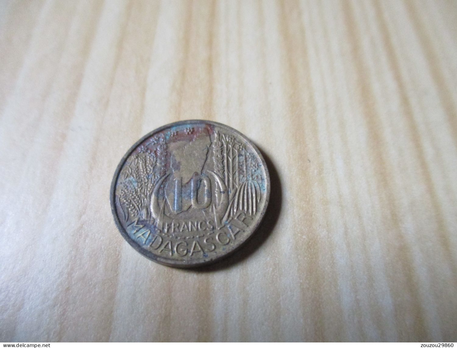 Madagascar - 10 Francs 1953.N°723. - Madagascar