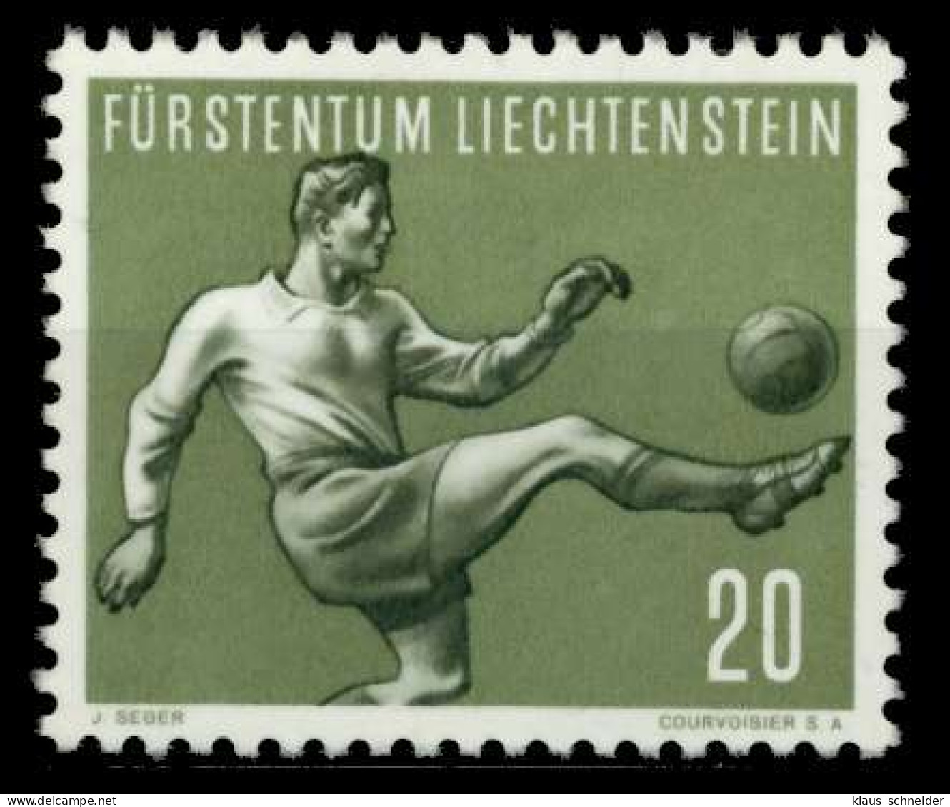 LIECHTENSTEIN 1954 Nr 323 Postfrisch X6FE21A - Unused Stamps