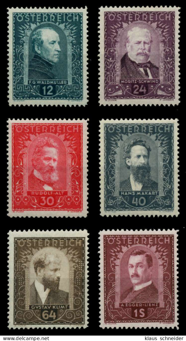 ÖSTERREICH 1932 Nr 545-550 Postfrisch X71660E - Unused Stamps