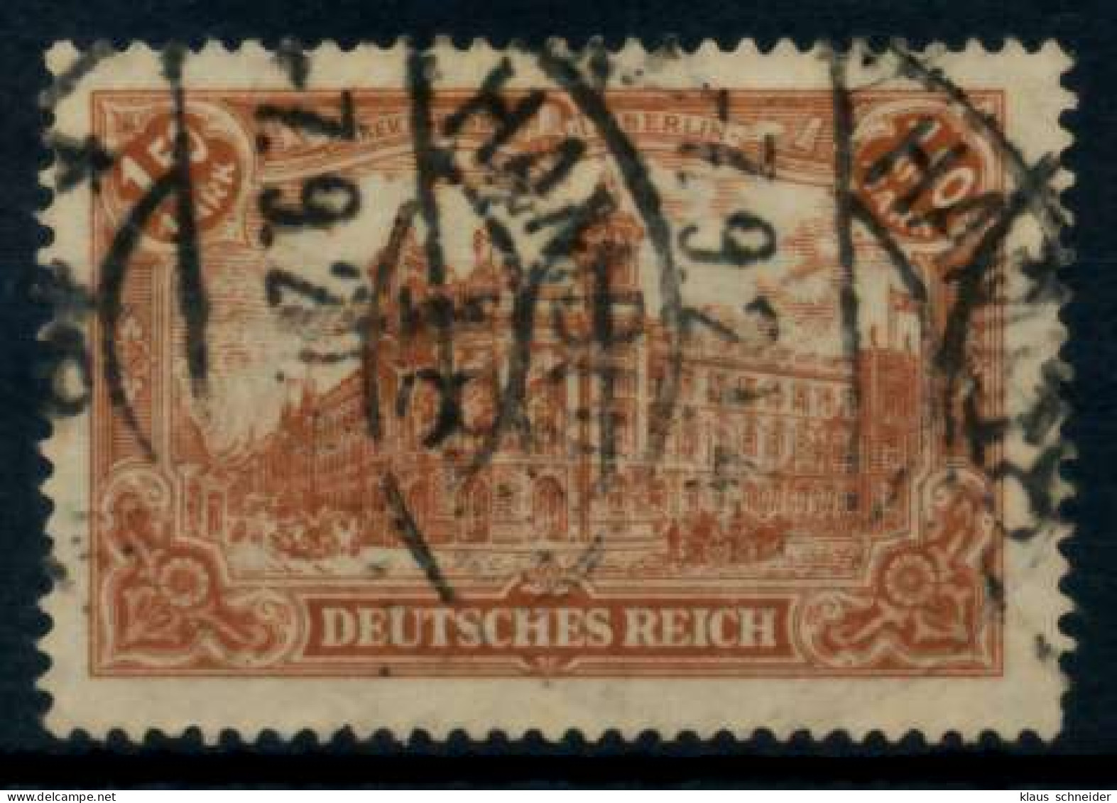 D-REICH INFLA Nr 114a Gestempelt Gepr. X71BA72 - Used Stamps