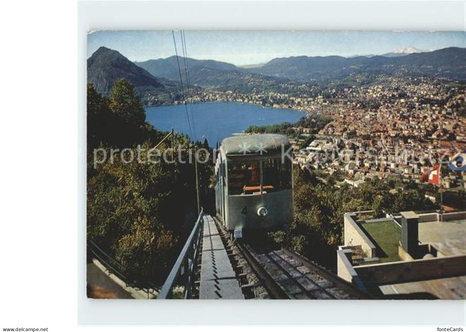 11979003 Lugano TI Funivia Lugano Monte Bre Lugano - Other & Unclassified