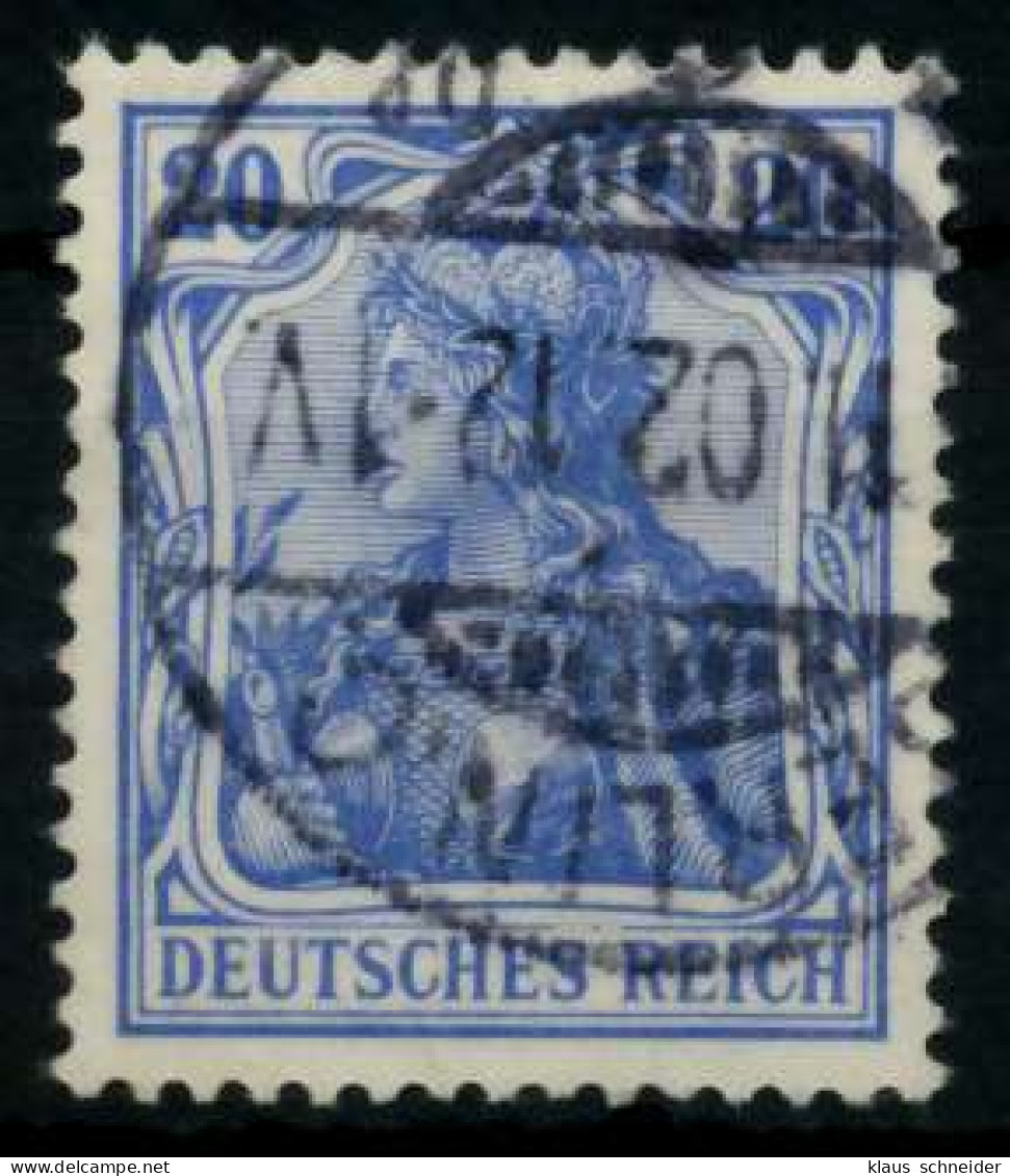 D-REICH GERMANIA Nr 72a Gestempelt X726DB2 - Used Stamps